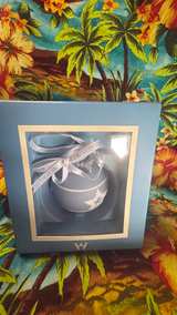 Wedgwood Jasperware Snowflake Ball Ornament - Image 3