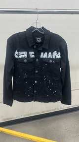 Self Made Black Denim Jacket - Image 1