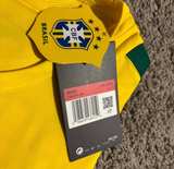 Nike Brazil 2002 Home Jersey Yellow Ronaldo #9 - Image 3