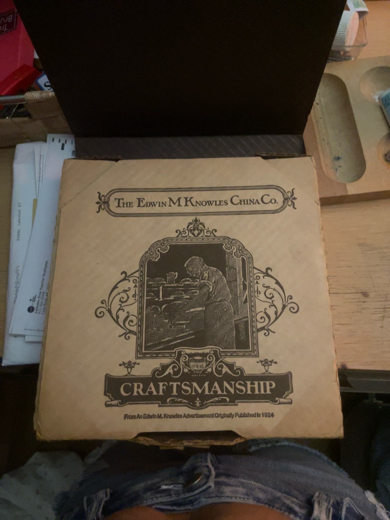 Edwin M. Knowles Norman Rockwell Collector Plate
