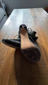Jimmy Choo for H&M Gray Suede Studded Heels Size 38 US 8  - Image 4
