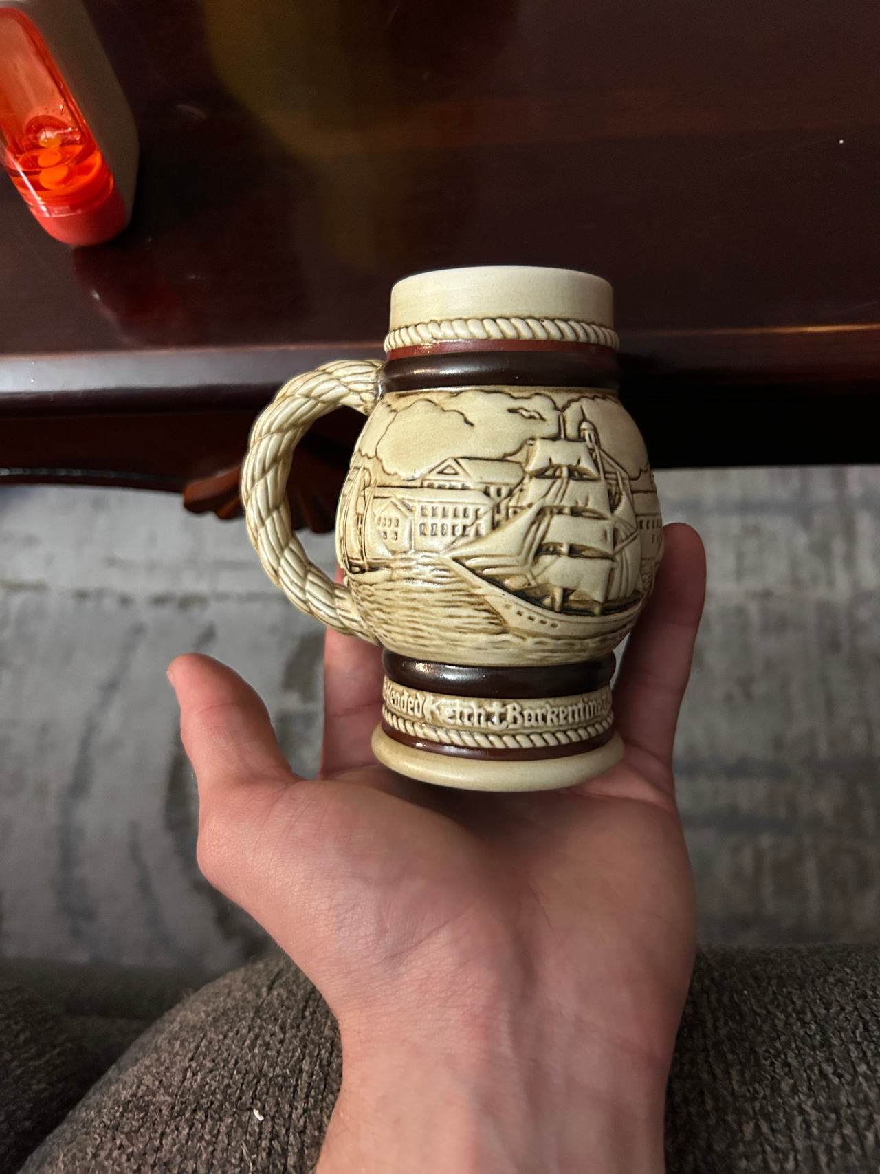 Ceramic Beer Stein Miniature