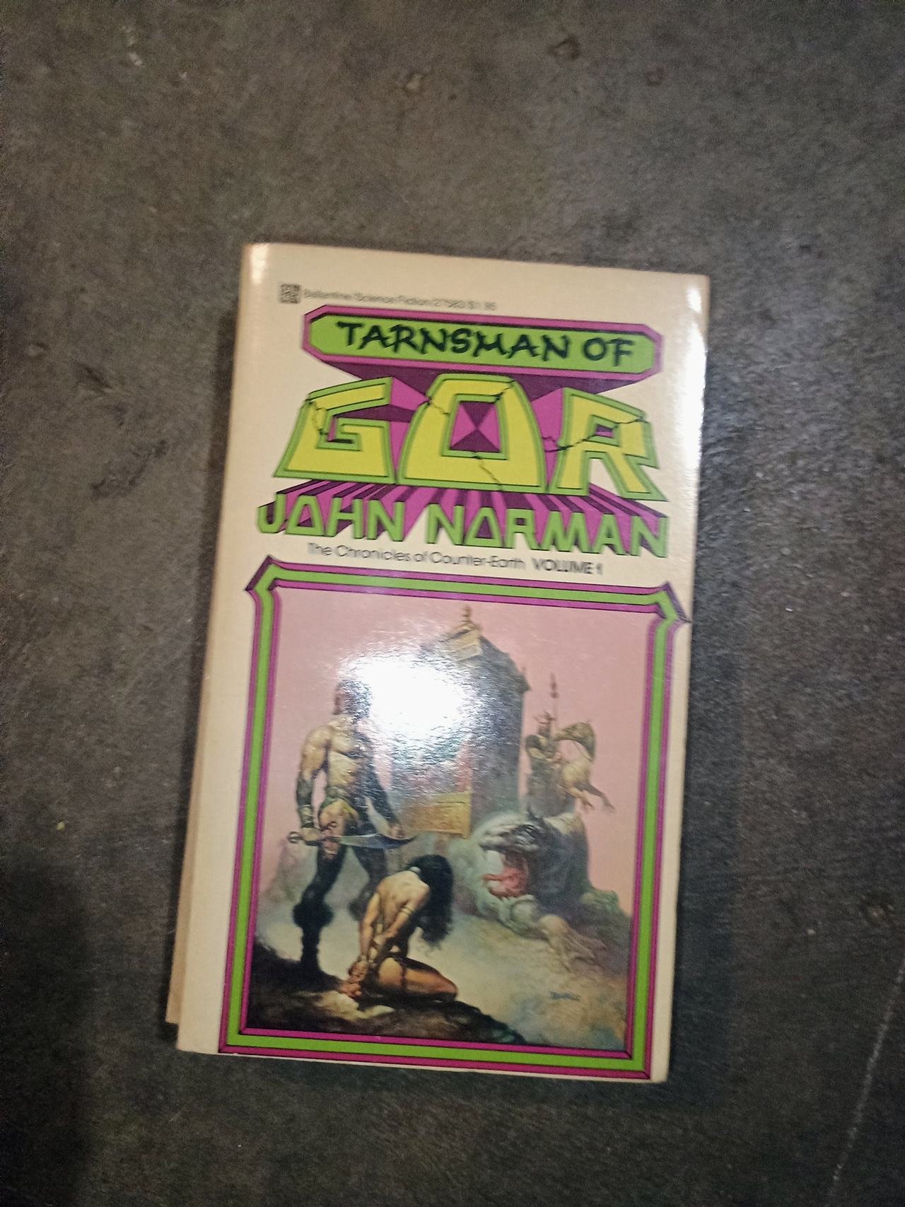 Tarnsman of Gor by John Norman (Ballantine Books)