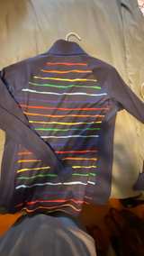 RLX Ralph Lauren Women's Striped UV Protection Quarter-Zip Pullover - Image 4