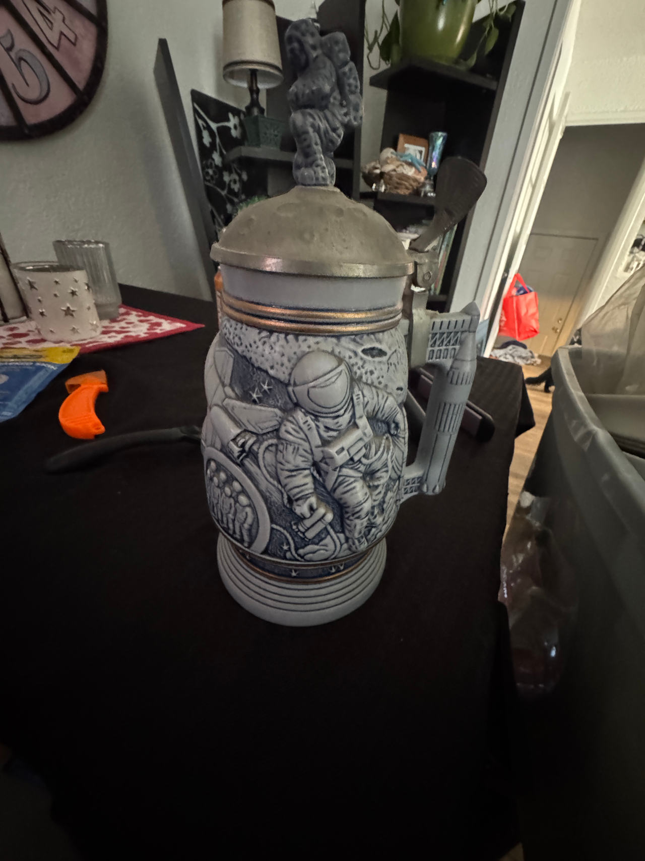 Avon Man on the Moon Beer Stein
