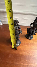 HIP Original Hawaiian Hula Girl Figurine Lava Resin 2pcs - Image 3