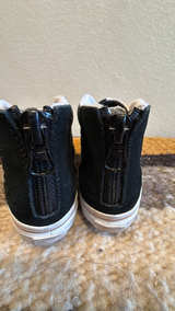Vans Sk8-Hi Zip Toddler Black Floral : size 7 - Image 4
