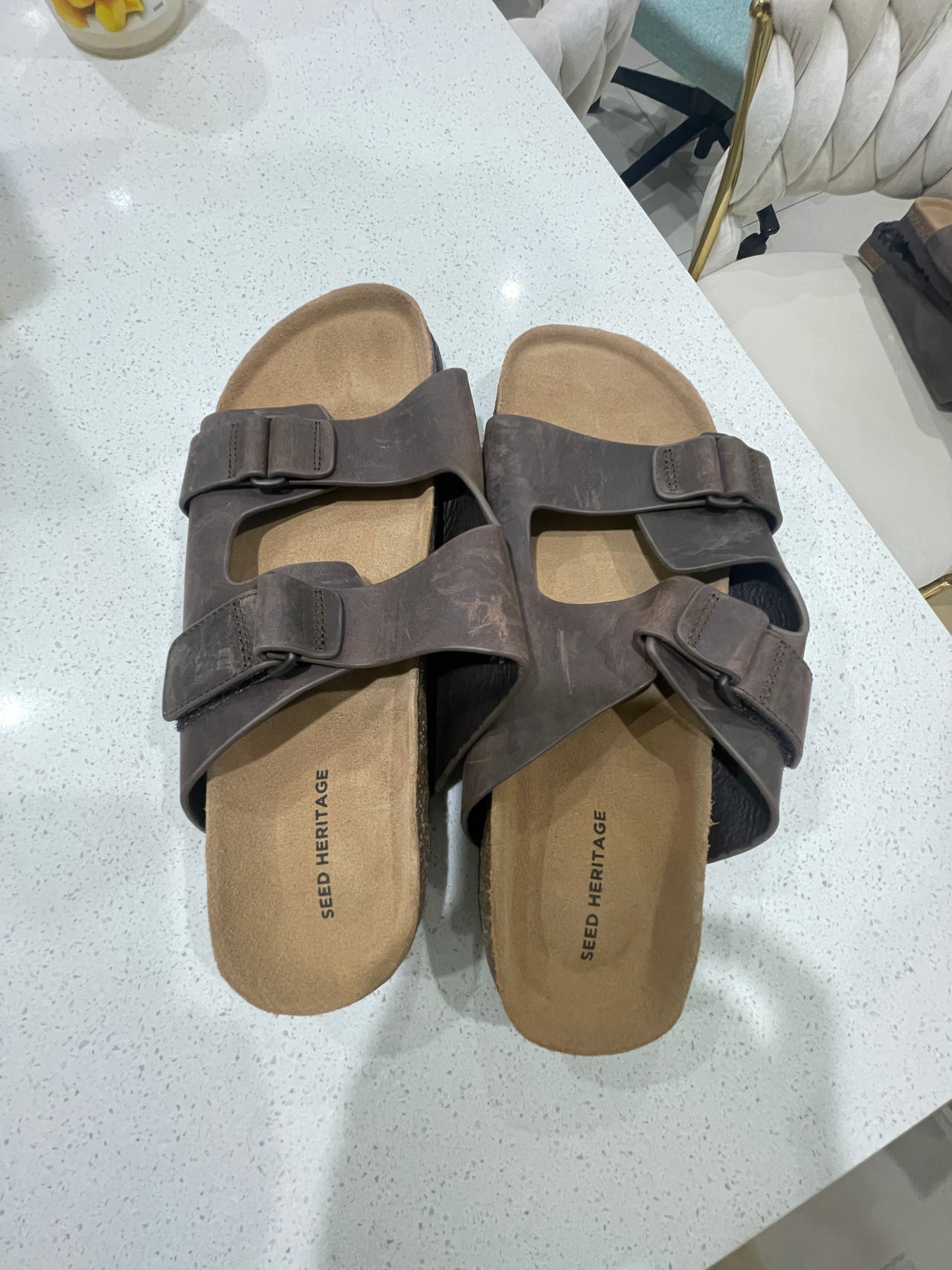 Seed Heritage Double Strap Sandals