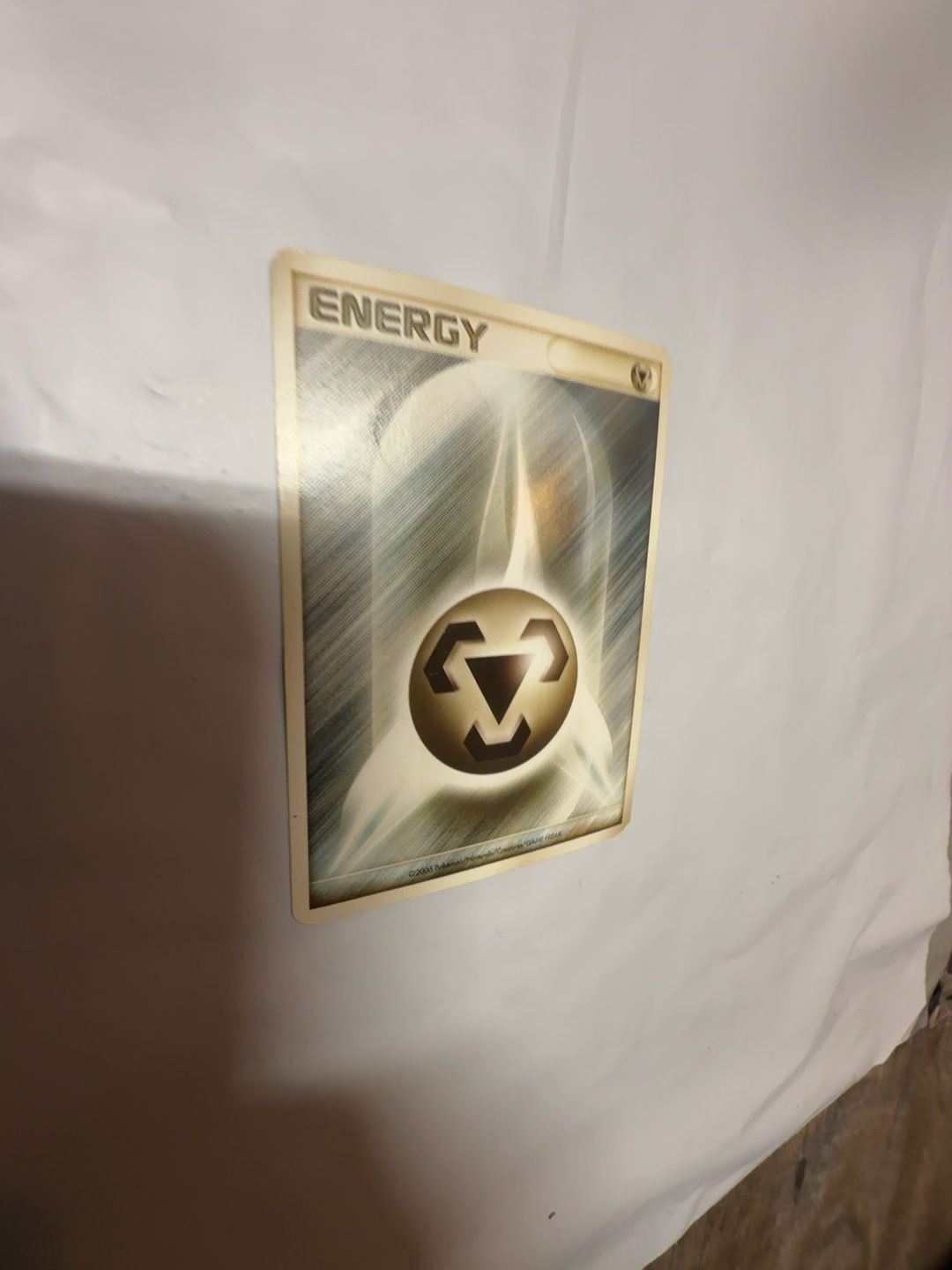Pokemon Metal Energy Card