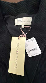 French Mauve Corduroy Double-Breasted Blazer: Small - Image 2