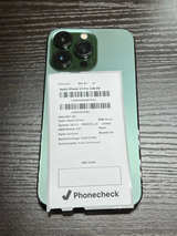 Apple iPhone 13 Pro 128GB Alpine Green unlocked 84% battery health - Image 1