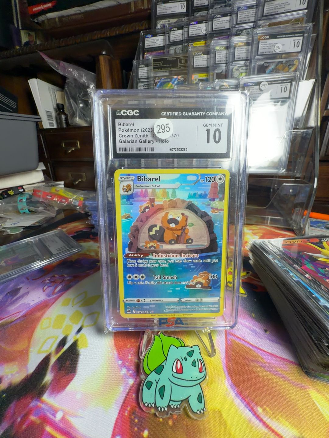 Pokemon TCG Bibarel Crown Zenith Full Art