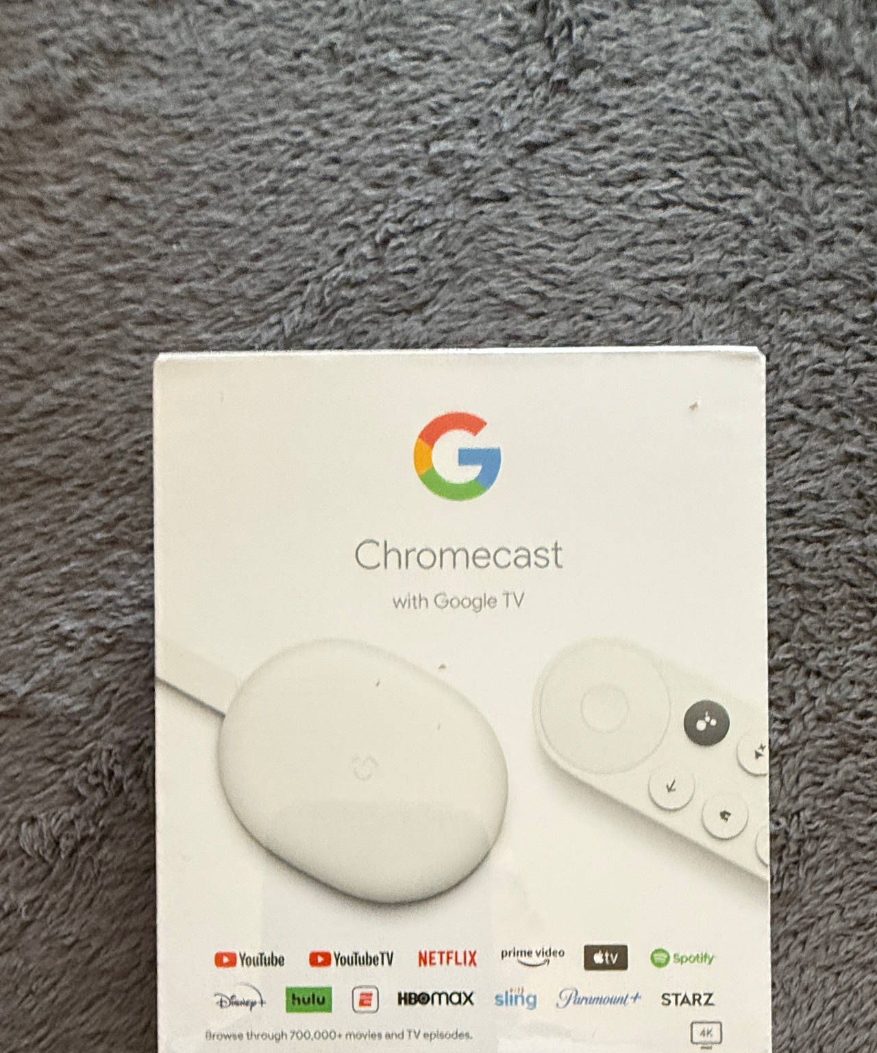 Google Chromecast with Google TV 4K