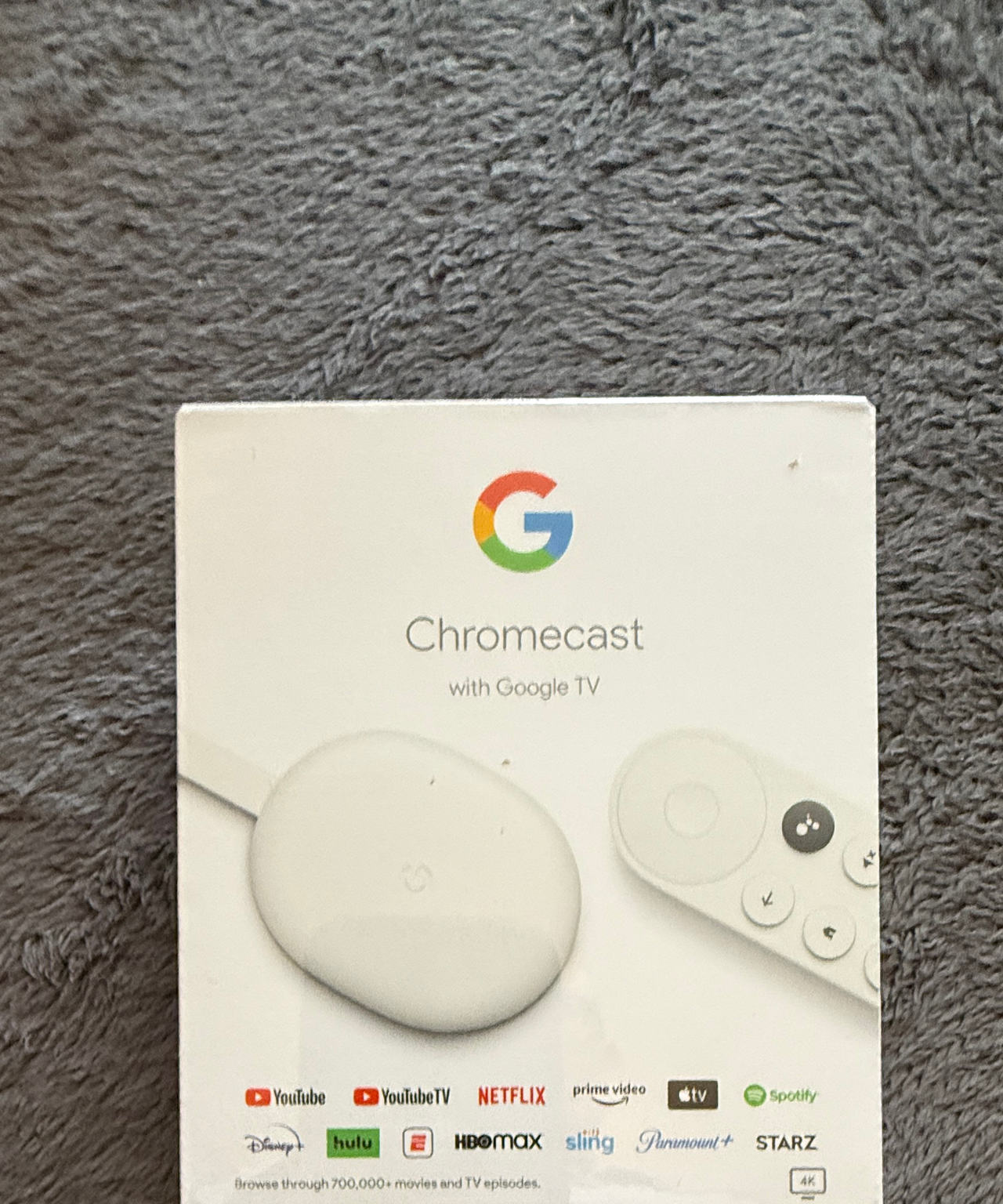 Google Chromecast with Google TV 4K