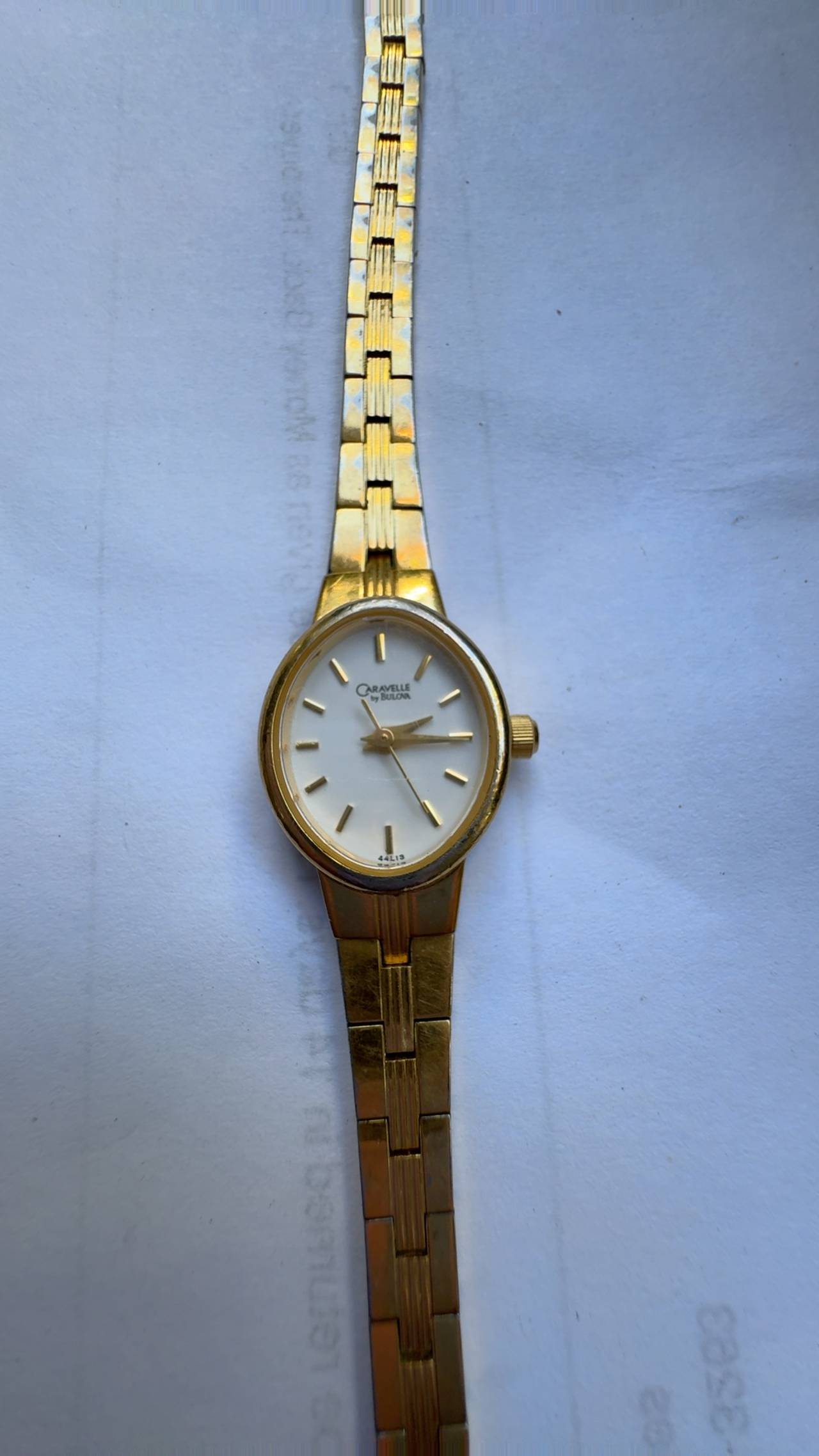 Bulova Caravelle Women's Gold Tone Watch