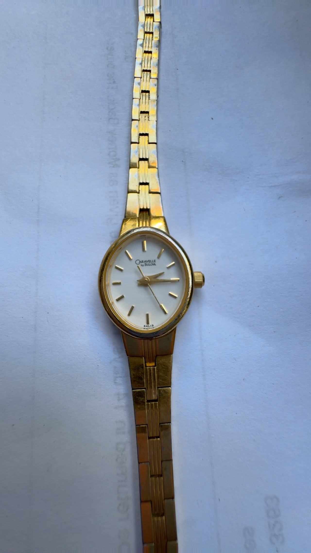 Bulova Caravelle Women's Gold Tone Watch