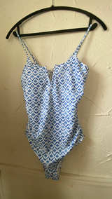 NEW Bathing Suit & Matching Long Sleeve Button-Up Cover/Shirt - Image 2