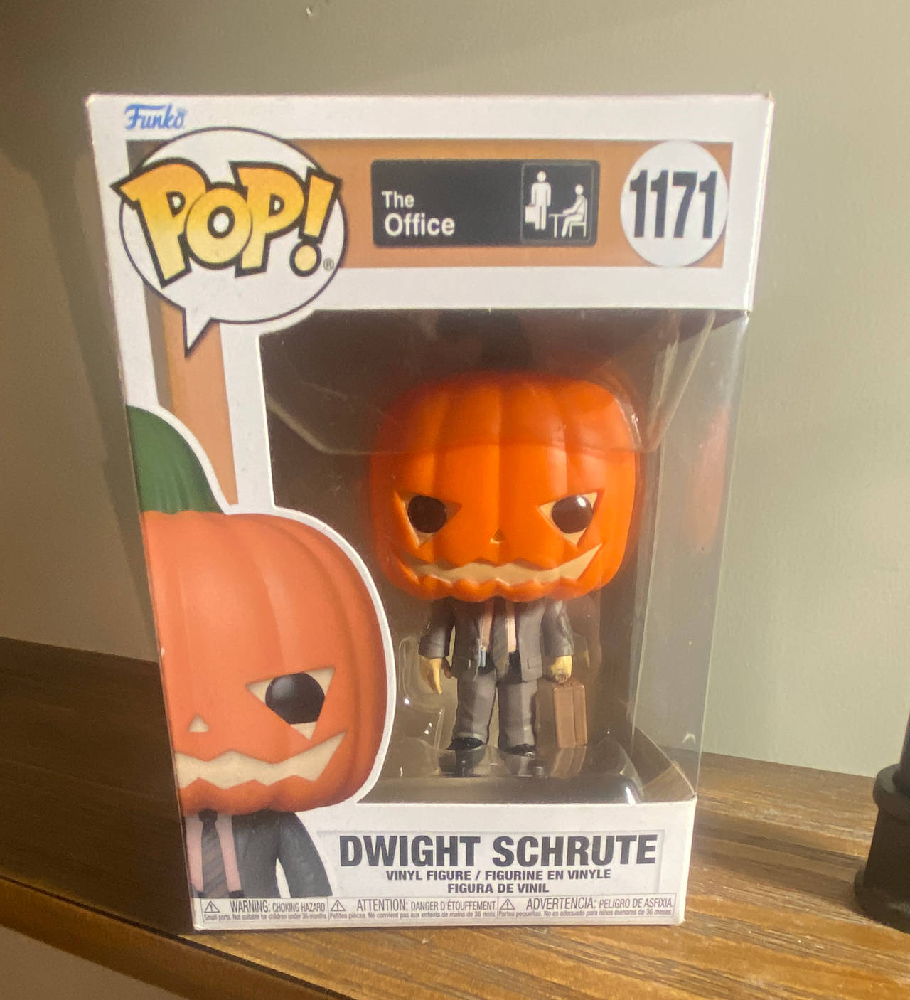 Funko Pop! Television: The Office - Dwight Schrute (Pumpkinhead) #1171