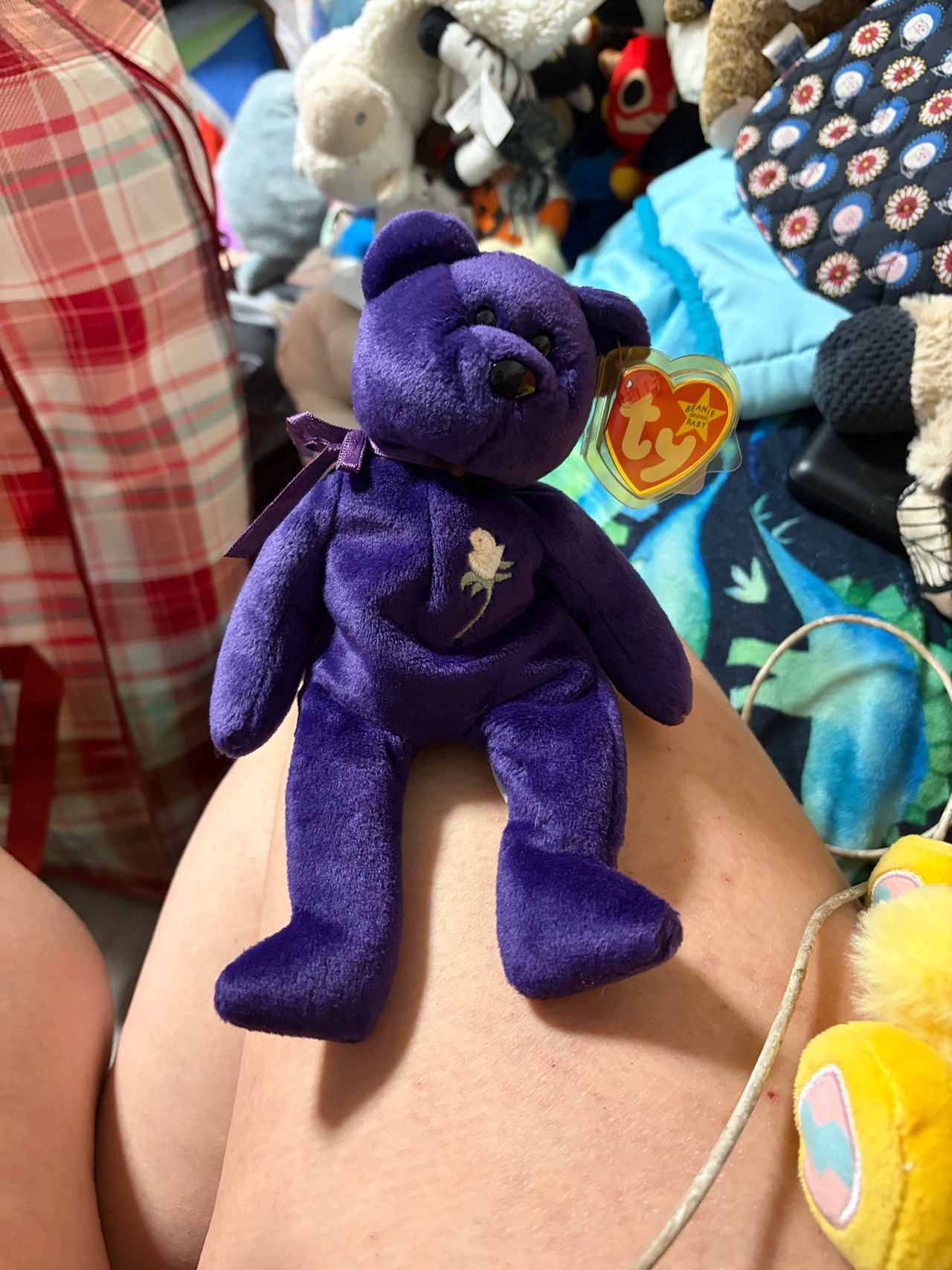 Ty Beanie Baby Princess the Bear (Princess Diana Memorial)