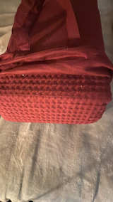 Bedsure queen Size burgundy waffle  Duvet Cover set - Image 2