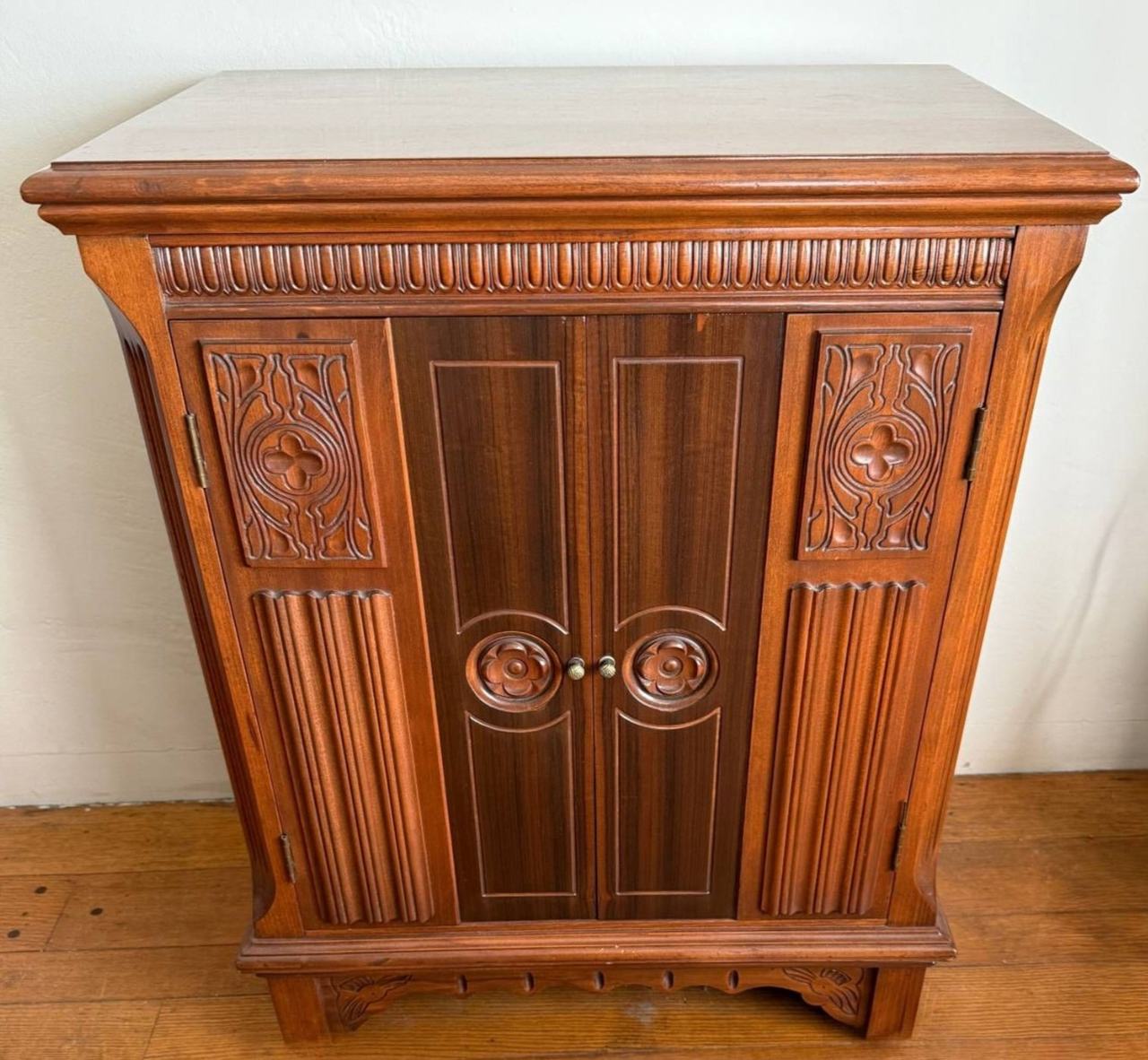 Burnham Phonograph Console Stereo Cabinet