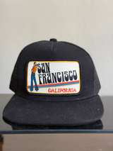 San Francisco Retro Patch Trucker Hat - Image 1