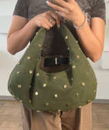 Hobo Shoulder Bag in Genuine Suede Leather – Made in Italy
 - Image 3