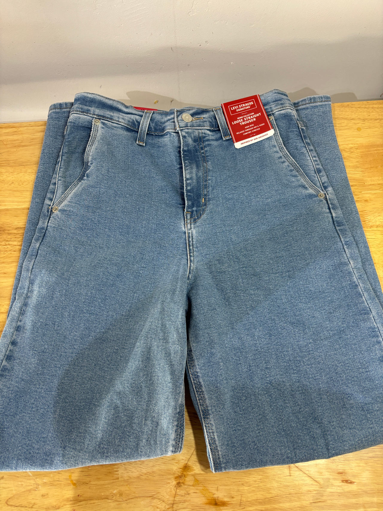 Lee Loose Fit Straight Leg Jeans