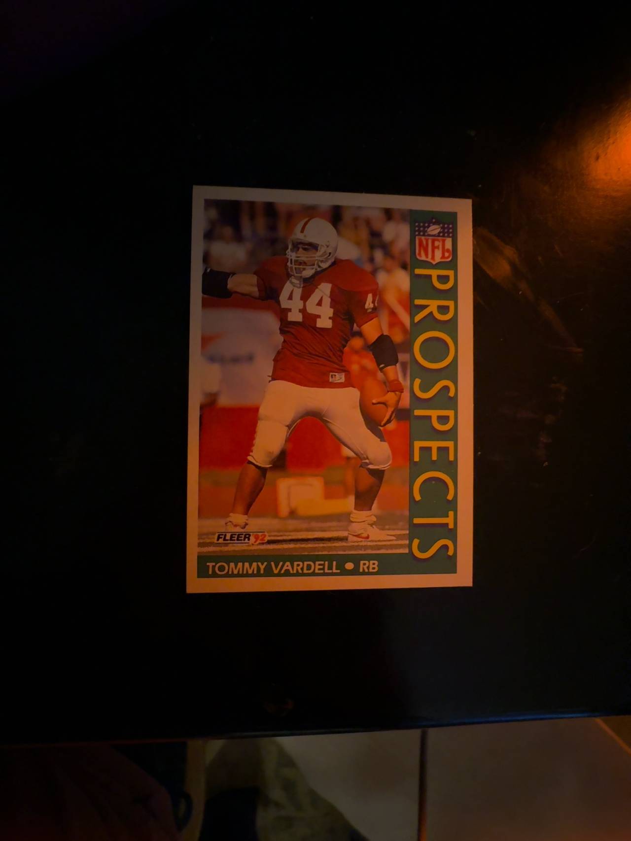 Fleer 1992 Prospects Tommy Vardell Rookie Card