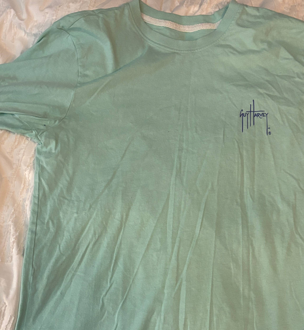Guy Harvey Men's Short Sleeve Graphic T-Shirt size small