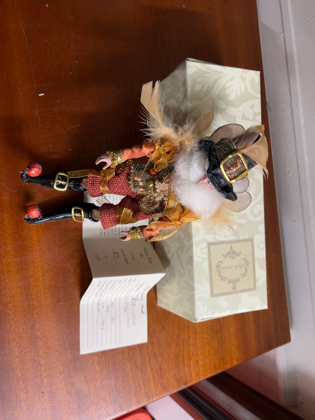Mark Roberts Fairy Figurine original certificate