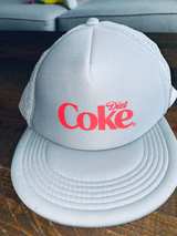 American Needle Diet Coke Snapback Trucker Hat Gray - Image 2