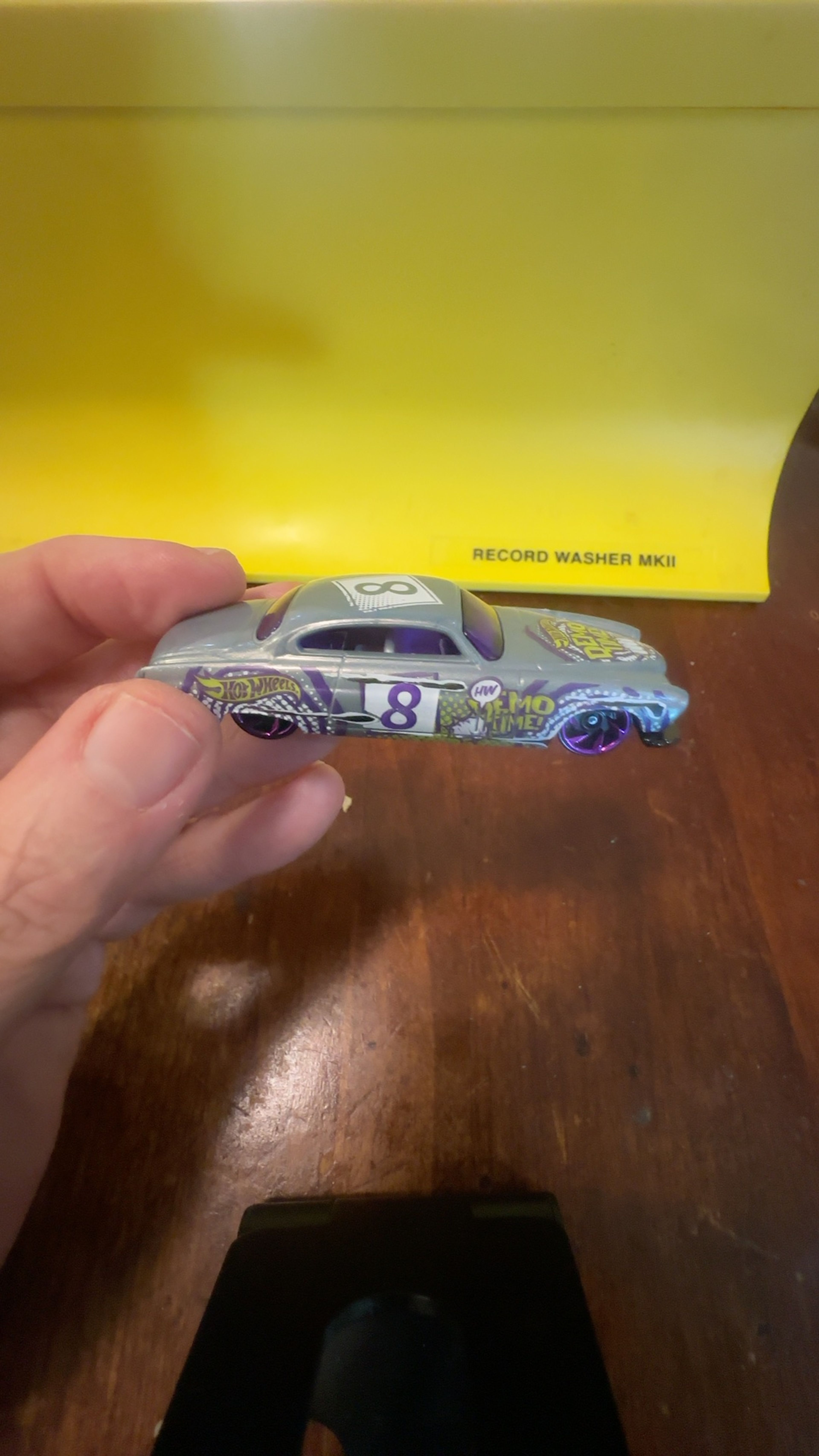 Hot Wheels Fish'd & Chip'd Gray Mystery Model