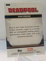 2024 Topps Chrome Marvel Wolverine Purple Wave Refractor /250 #1 - Image 3