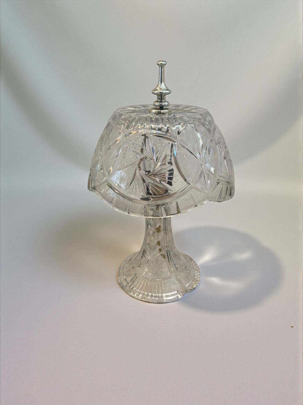 Vintage Cut Crystal Fairy Lamp