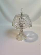 Vintage Cut Crystal Fairy Lamp - Image 1