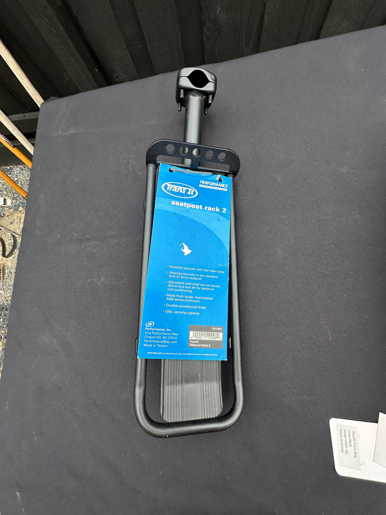 TransIt Seatpost Rack 2