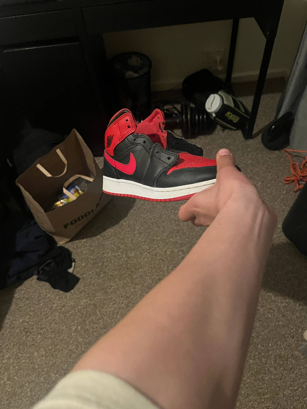 Air Jordan 1 Retro High OG (Bred/Banned) - Toddler