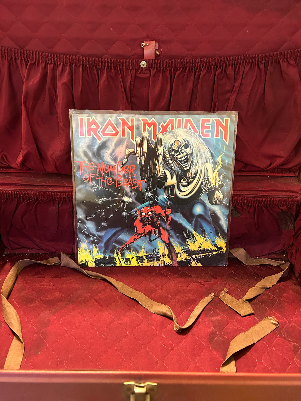 Iron Maiden - The Number of the Beast Vinyl Record