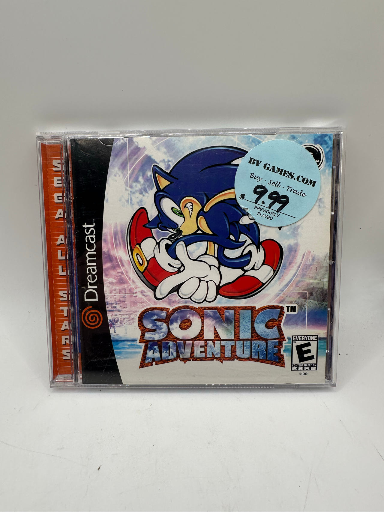 SEGA Sonic Adventure Sega Dreamcast Game CIBSEGA Sonic Adventure Sega Dreamcast