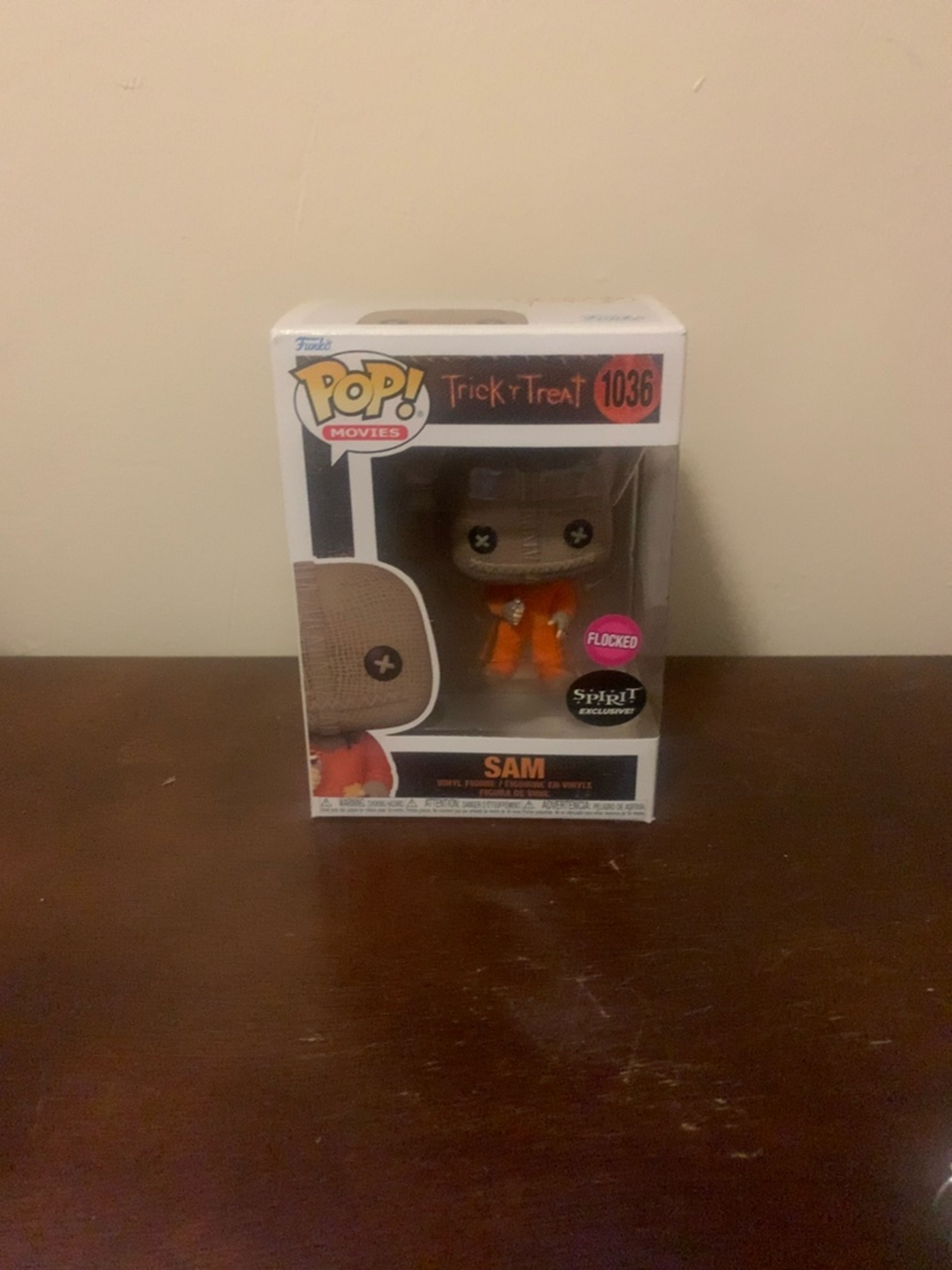 Funko Pop! Trick 'r Treat Sam Flocked Spirit Exclusive