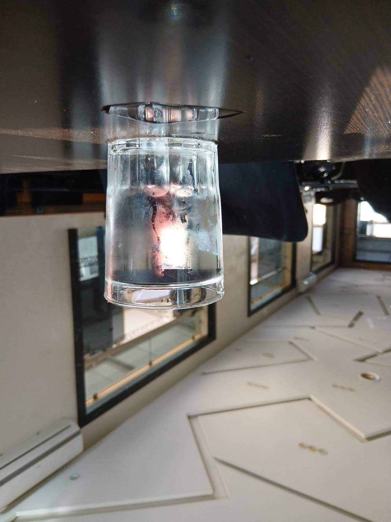 Clear Glass Drinking Tumbler