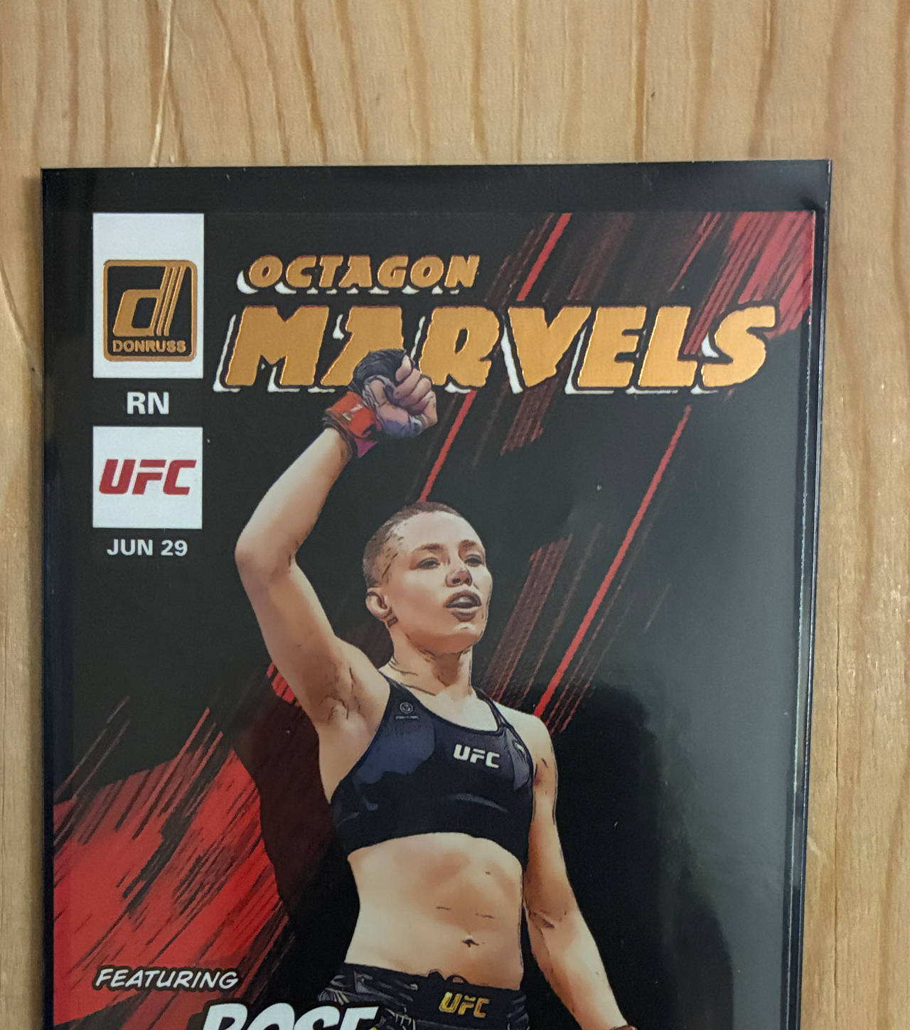 2022 Panini Donruss UFC Octagon Marvels Rose Namajunas #11