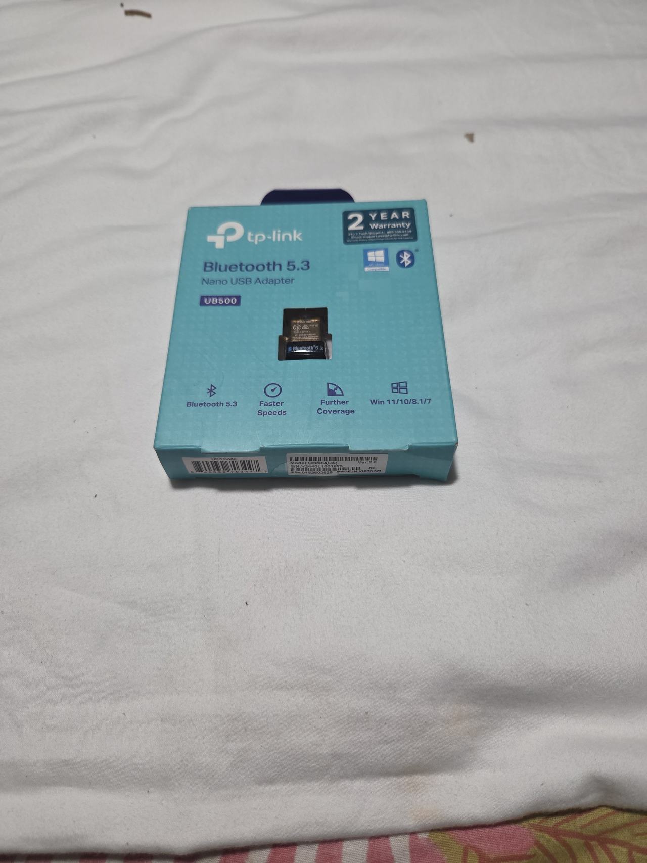 TP-Link Bluetooth 5.3 Nano USB Adapter UB500