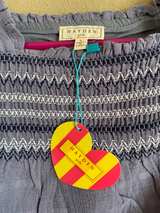 Hayden Girls Smocked Embroidered Top - Image 4