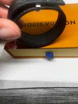 Louis Vuitton Slim Bracelet Black Leather 9‑Inch - Image 7