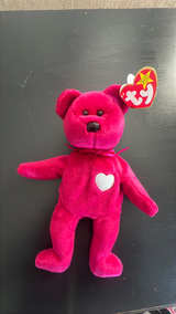 Ty Beanie Baby “Valentina” Bear – Rare (KR) Tush Tag Variant – Retired 1998  - Image 2