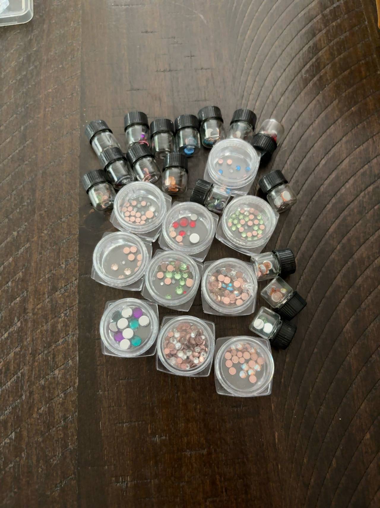 Large Lot Swarovski crystal hot fix gems crystals
