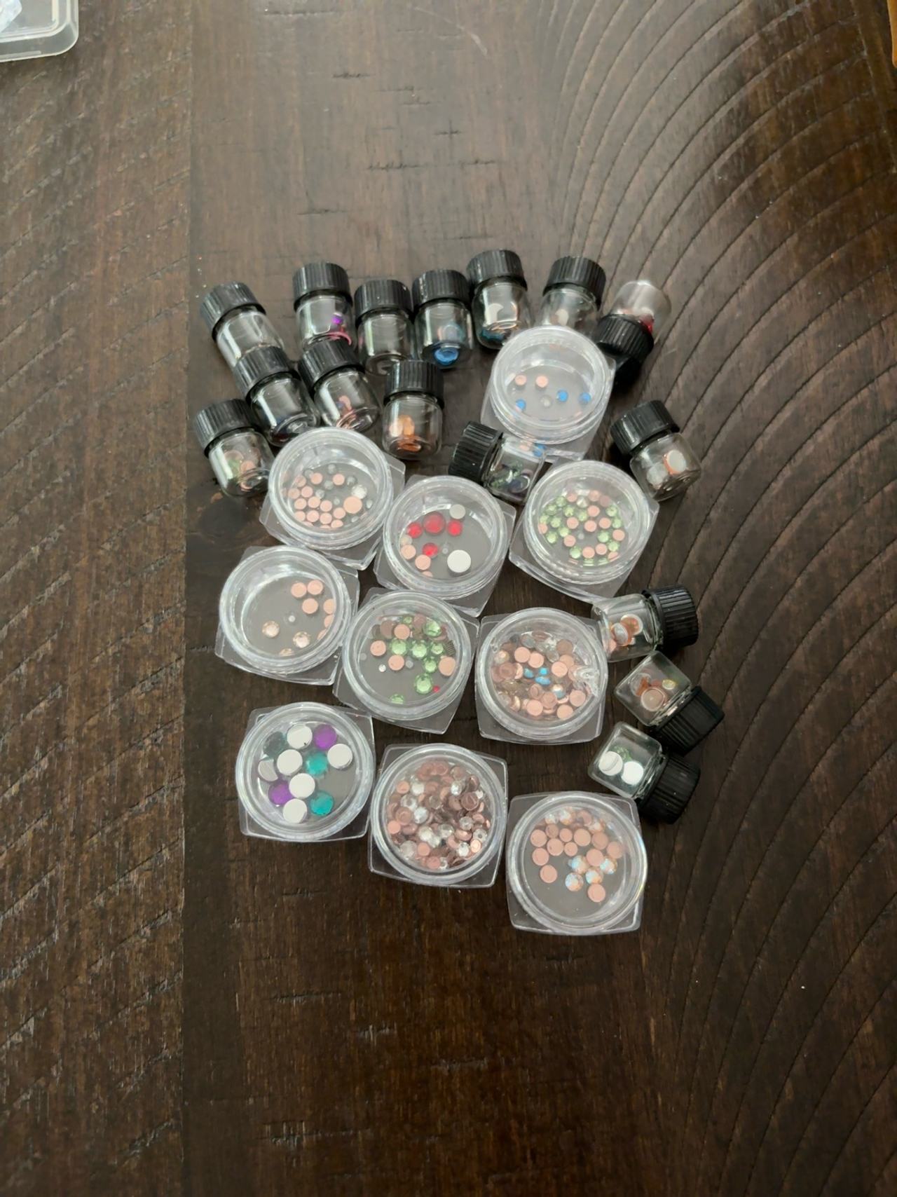 Large Lot Swarovski crystal hot fix gems crystals
