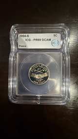 2004-S Peace Medal Nickel ICG PR69 DCAM - Image 2